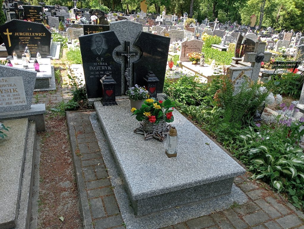 Grób Maria  Dziuryk