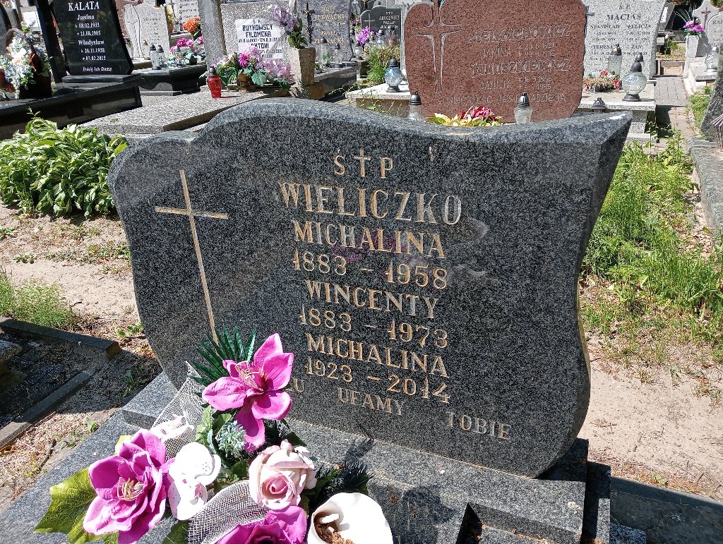 Michalina Wieliczko 1833 Lidzbark Warmiński - Grobonet - Wyszukiwarka osób pochowanych