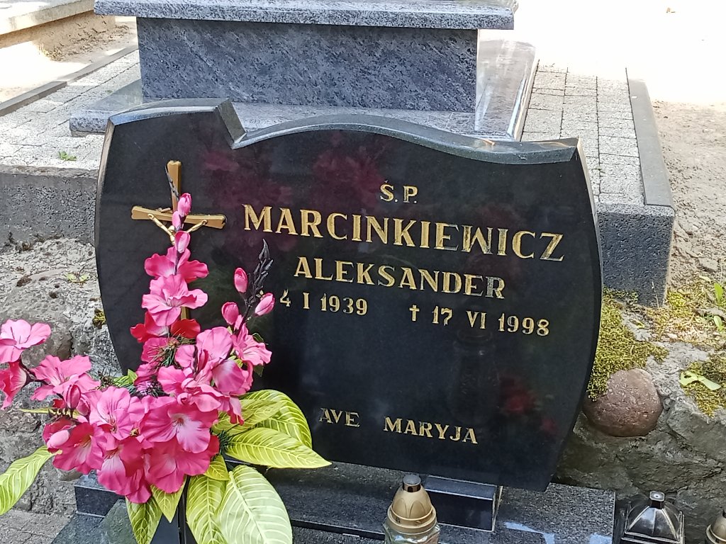 Aleksander Marcinkiewicz 1939 Lidzbark Warmiński - Grobonet - Wyszukiwarka osób pochowanych
