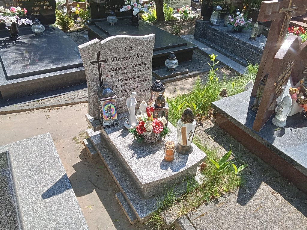 Grób Jadwiga Monika  Deszczka