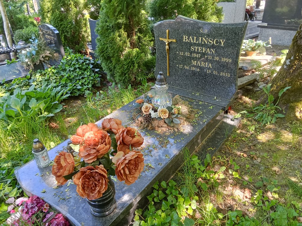 Grób Maria  Balińska