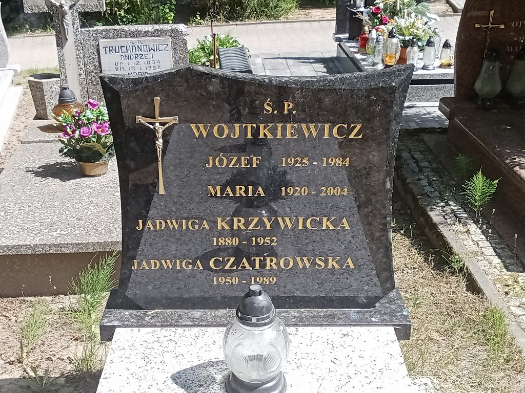 Jadwiga Czatrowska 1950 Lidzbark Warmiński - Grobonet - Wyszukiwarka osób pochowanych