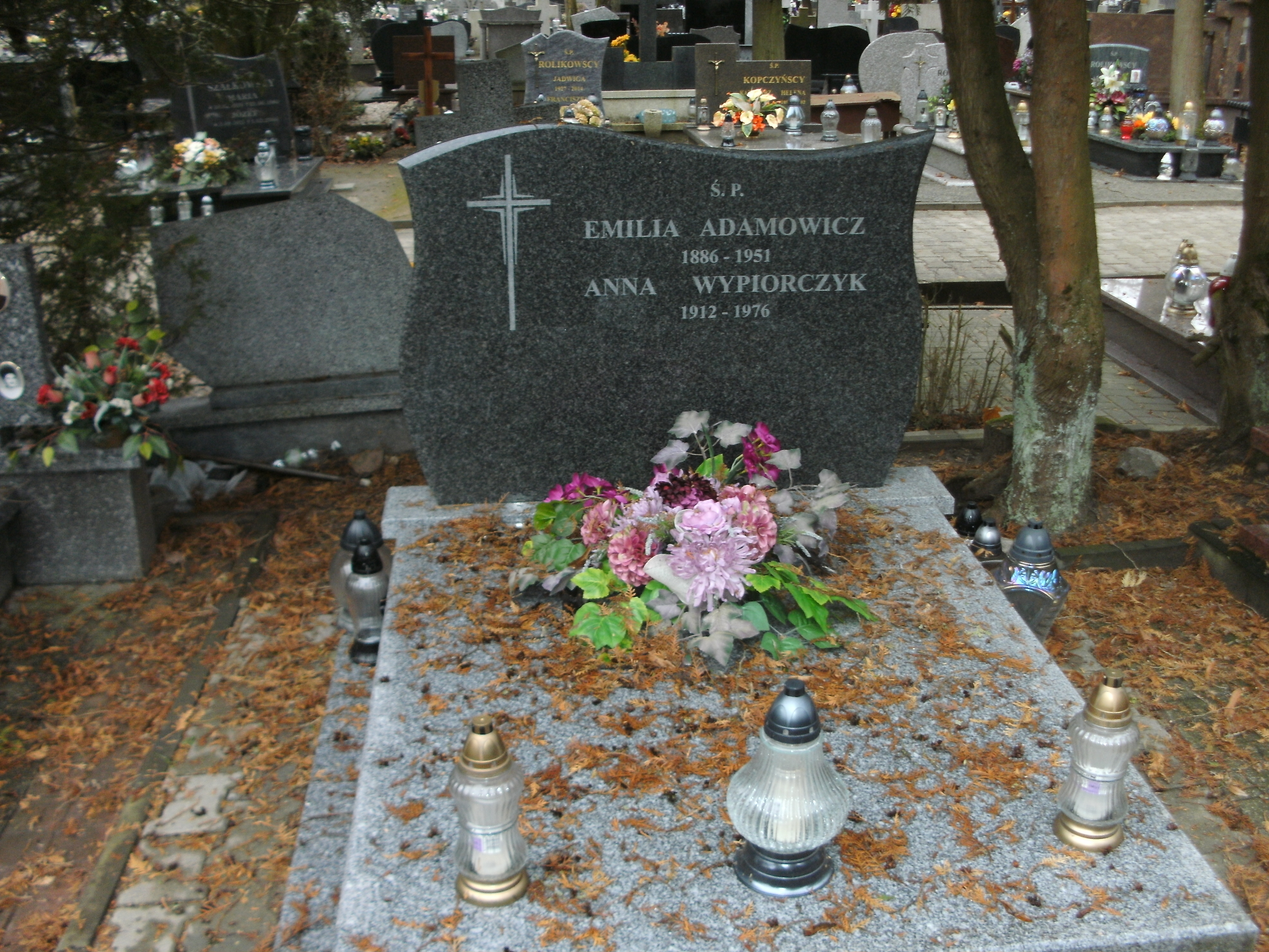 Grób Emilia  Adamowicz