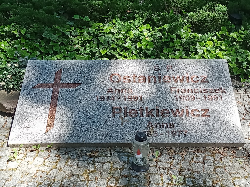 Grób Franciszek Ryszard  Ostaniewicz