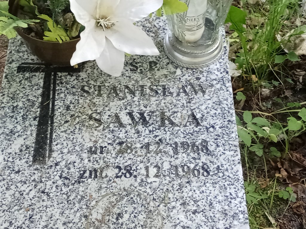 Stanislaw Sawka 1968 Lidzbark Warmiński - Grobonet - Wyszukiwarka osób pochowanych