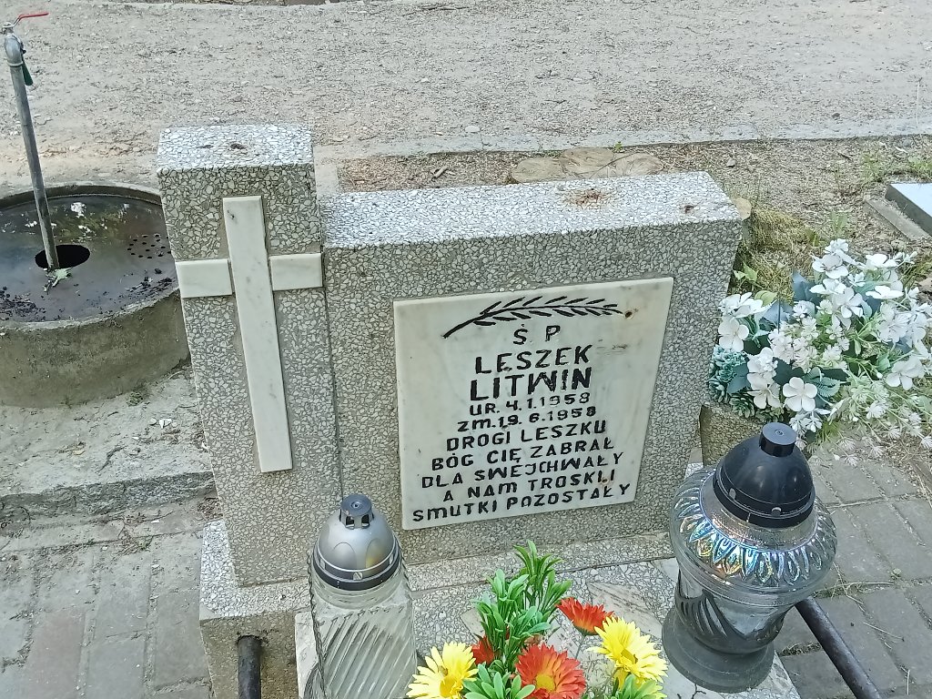 Leszek Litwin 1958 Lidzbark Warmiński - Grobonet - Wyszukiwarka osób pochowanych