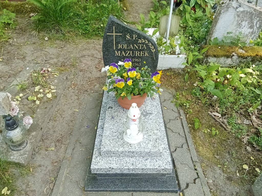 Grób Jolanta  Mazurek