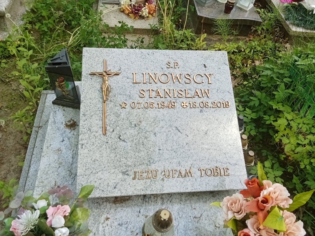 Stanisław Linowski 1949 Lidzbark Warmiński - Grobonet - Wyszukiwarka osób pochowanych