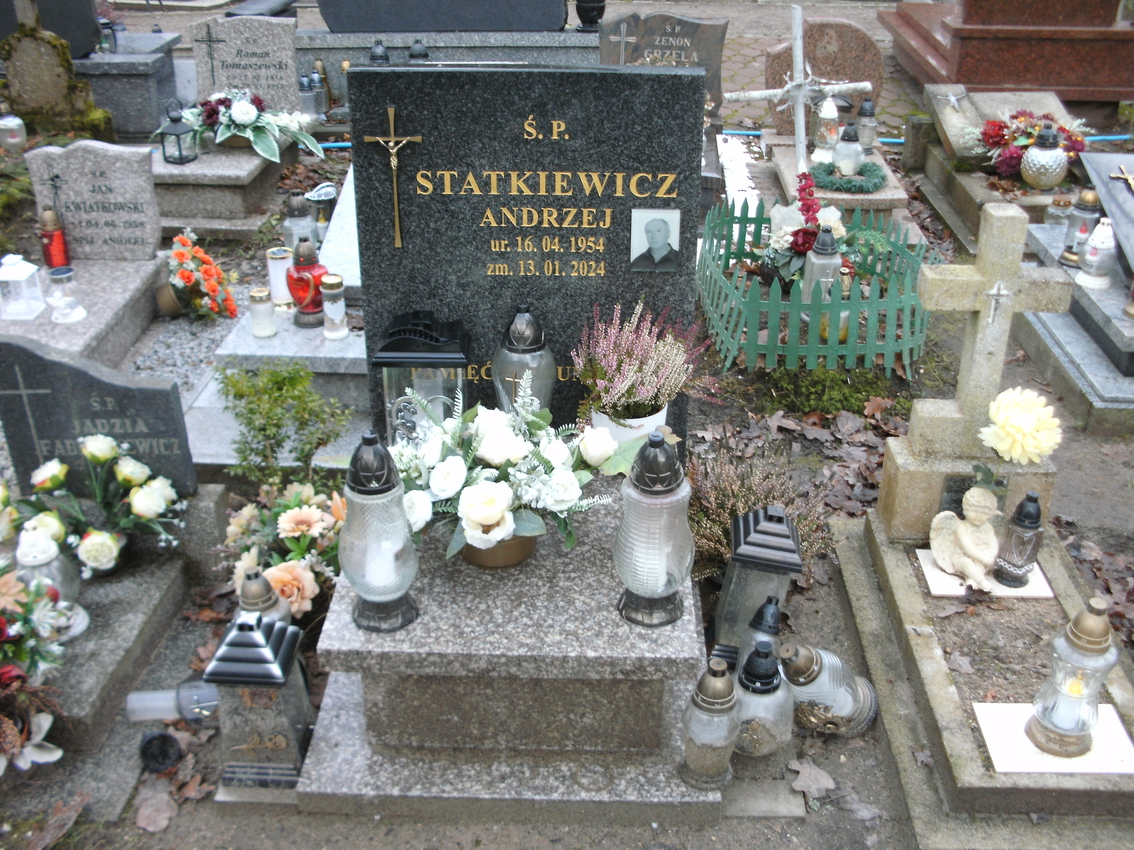 Grób Andrzej Jan Statkiewicz