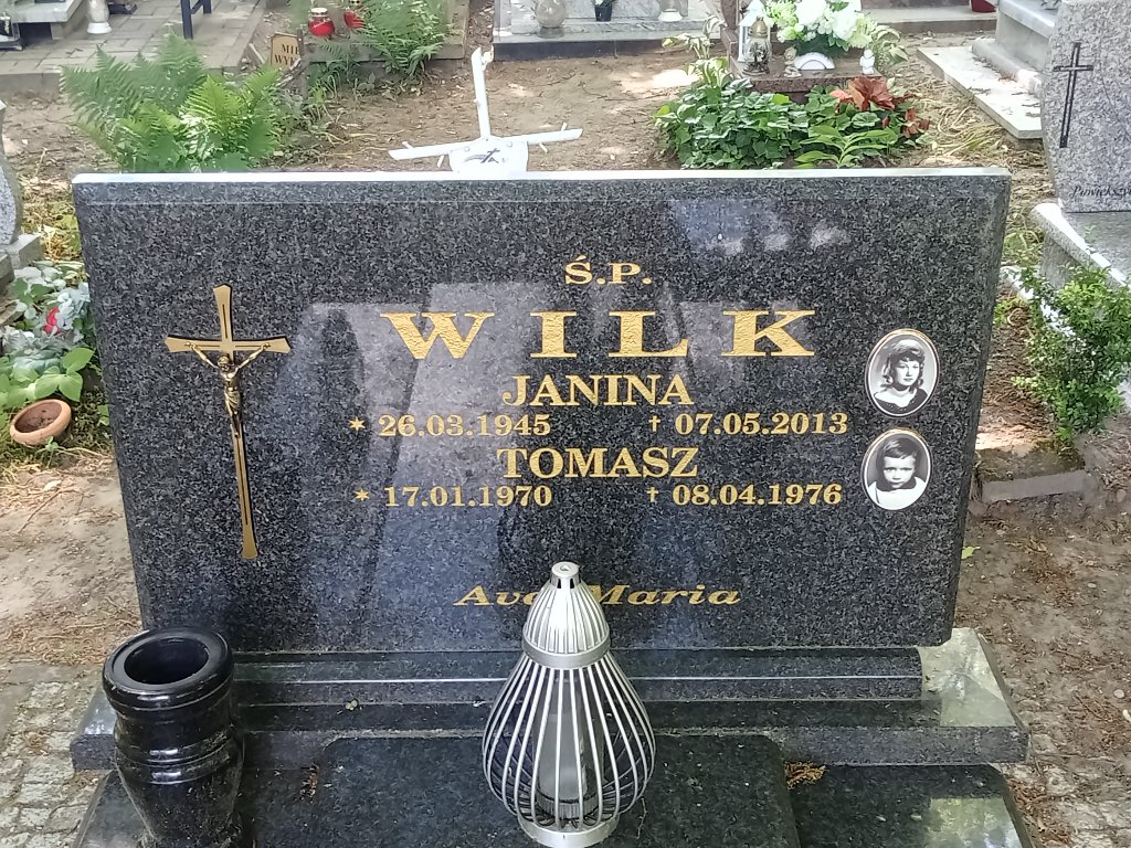 Janina Wilk 1945 Lidzbark Warmiński - Grobonet - Wyszukiwarka osób pochowanych