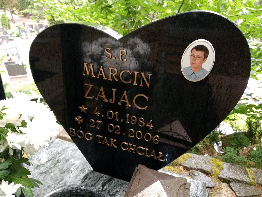 Marcin Zając 1984 Lidzbark Warmiński - Grobonet - Wyszukiwarka osób pochowanych