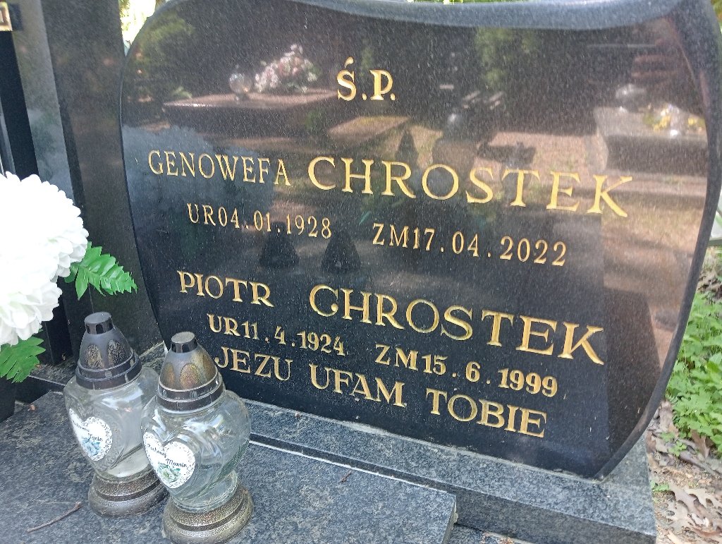 Genowefa Chrostek 1928 Lidzbark Warmiński - Grobonet - Wyszukiwarka osób pochowanych