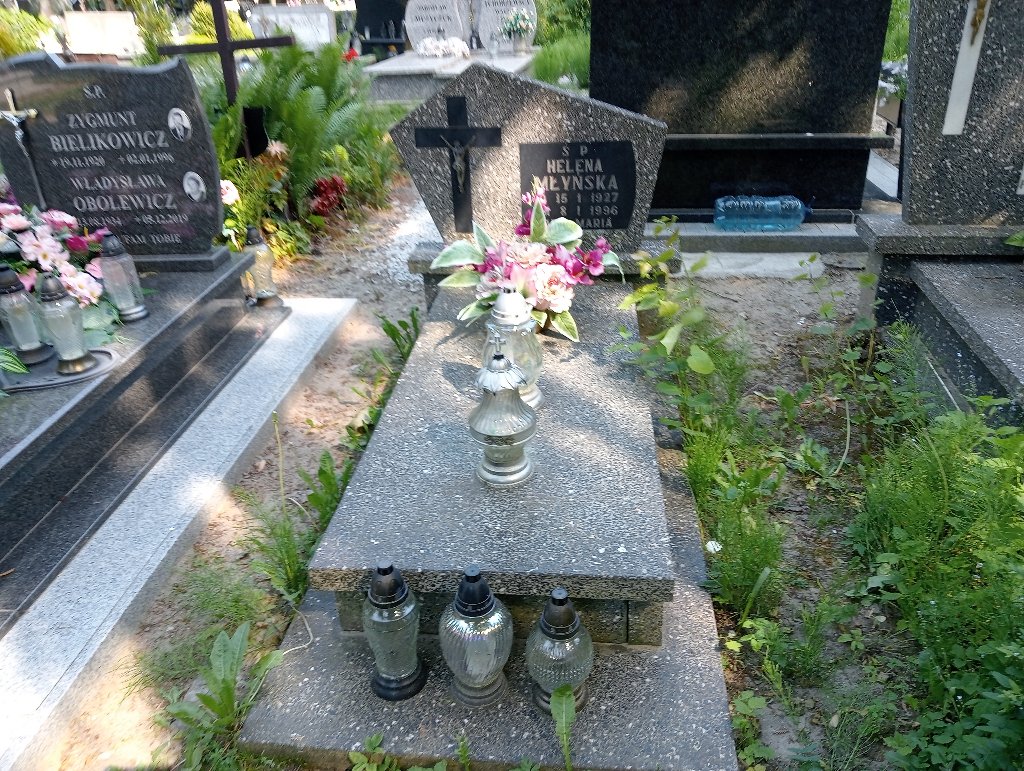 Grób Helena  Młyńska