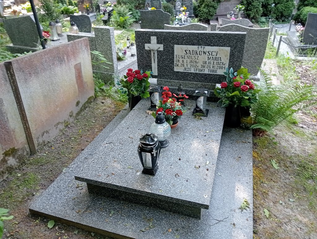 Grób Eugeniusz  Sadkowski